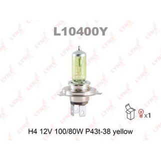 Лампа галогенная LYNXauto L10400Y фото