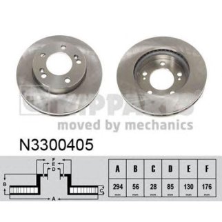 Торм.диск пер.вент. 5 отв. фото