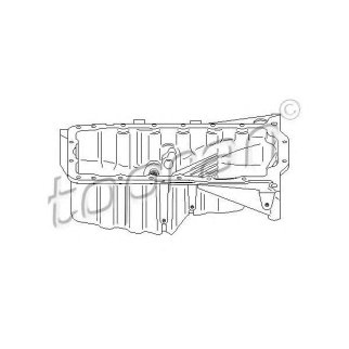 Поддон масляный двигателя topran 112339755 фото