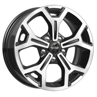 Диск колесный СКАД Kia Ceed (KL-318) 6,5R16 5*114,3 ET50 d67,1 Алмаз черный [3290105] фото