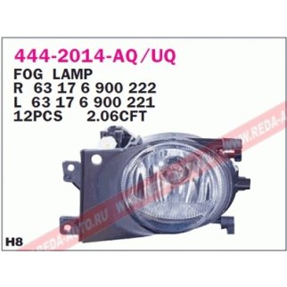 444-2014R-Q_фара противотуманная правая! BMW E39 all 01-02 фото