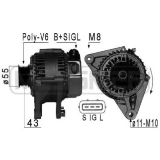 Генератор TOYOTA COROLLA E12 1.6/1.8 209003 фото