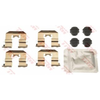 Комплект монтажный тормозных колодок фото