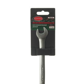 Ключ комбинированный 13мм удлиненный на пластиковом держателе ROCKFORCE фото 1