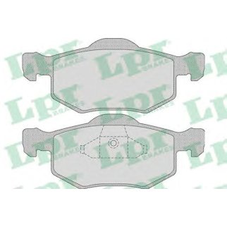 Колодки тормозные передние к-кт Lpr 05P1091 фото