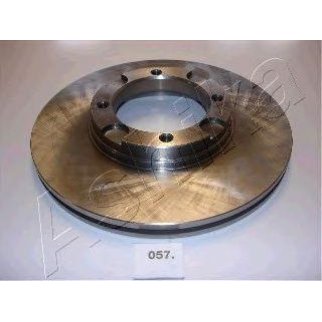 Диск тормозной передний вентилируемый ashika 60-00-057 фото