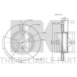 Диск тормозной фото