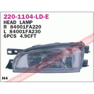 Фара правая DEPO 220-1104R-LD-E фото