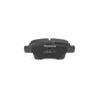 Колодки тормозные задние дисковые к-кт metaco 3010-113 фото 4
