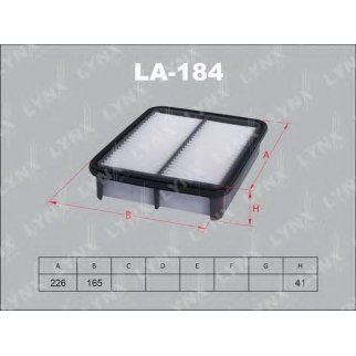 Фильтр воздушный LYNXauto LA-184 фото