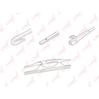 Щетка стеклоочистителя LYNXauto LX700 фото