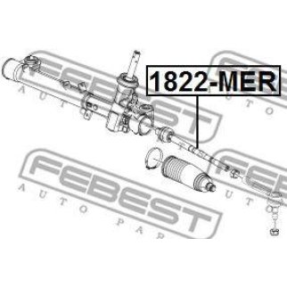 Тяга рулевая 1822-MER фото