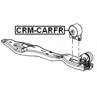 CRM-CARFR_подушка двигателя пер.! Dodge Caravan V 07> фото 2