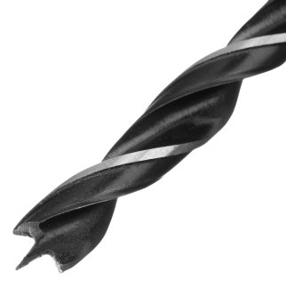 Набор сверл по бетону, металлу, дереву 4-5-6-8-10мм, цилин. хвостовик (в пласт. боксе) 15пр. SPARTA фото 7