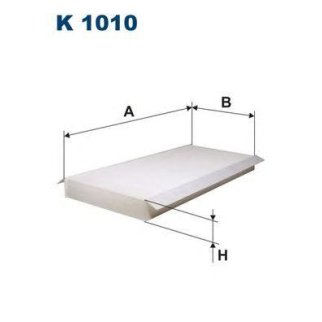 Фильтр салона FILTRON K 1010 фото