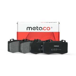 Колодки тормозные передние к-кт metaco 3000-189 фото