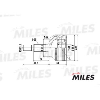 ШРУС RENAULT MEGANE I/KANGOO/SCENIC 1.2-1.9DCI 99-09 нар. +ABS фото 3