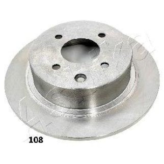 Диск тормозной задний ashika 61-01-108 фото