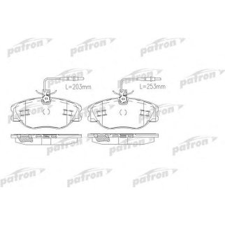 Колодки тормозные PATRON PBP1000 фото