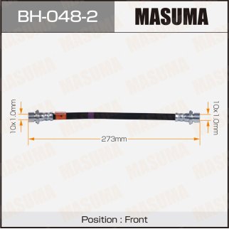 Шланг тормозной Masuma BH-048-2 фото