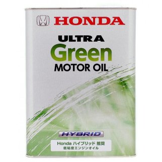 Масло моторное синтетическое 4л - ULTRA GREEN для гибридных двигателей, гидрокрекинг (металл. банка) Япония фото