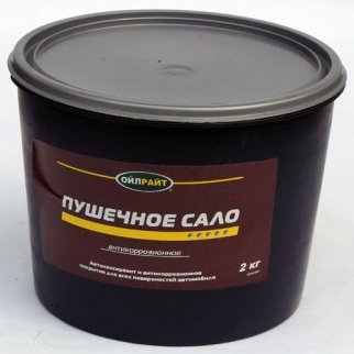 Антикор OIL RIGHT ПУШЕЧНОЕ САЛО ВОСК 2.0кг фото