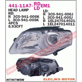 Фара правая DEPO 441-11A7R-LDEM1 фото