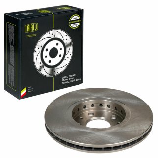 Диск тормозной передний вентилируемый TRIALLI DF 095115 фото 2