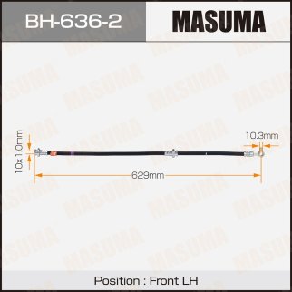 Шланг тормозной Masuma BH-636-2 фото
