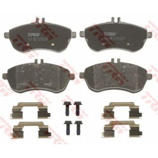 Колодки тормозные передние к-кт TRW GDB1736 фото