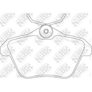 Колодки тормозные задние для Alfa Romeo 156 / 164 / 166 фото