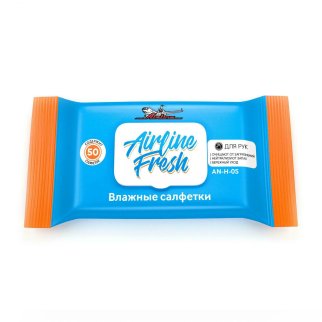AN-H-05_салфетки! влажные для рук с пласт. клапаном (50 шт.) фото