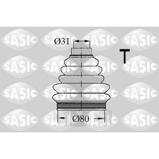 Пыльник ШРУСа наружный передний SASIC 1906058 фото