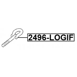 Крюк буксирный LADA LARGUS R90 2012- FEBEST 2496-LOGIF фото 2