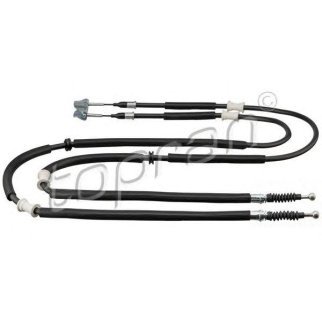 Трос стояночного тормоза topran 208011585 фото