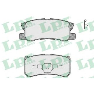 Колодки тормозные задние дисковые к-кт Lpr 05P1639 фото