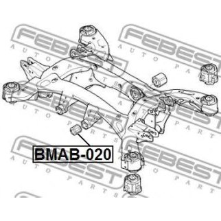 Сайлентблок FEBEST BMAB-020 фото