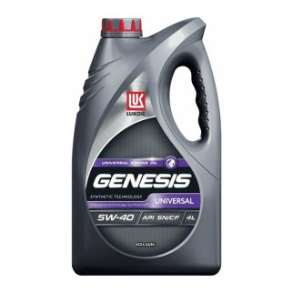 Масло моторное ЛУКОЙЛ GENESIS Universal 5W40 4л фото