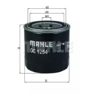 Фильтр масляный KNECHT OC 1254 фото