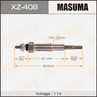 Свеча накаливания Masuma XZ-408 фото