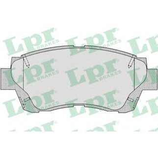 Колодки тормозные передние к-кт Lpr 05P701 фото
