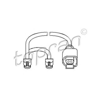Датчик износа колодок topran 111585755 фото