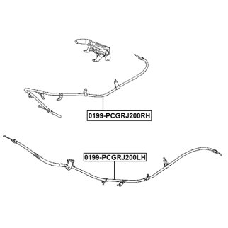 Трос стояночного тормоза лев фото 2