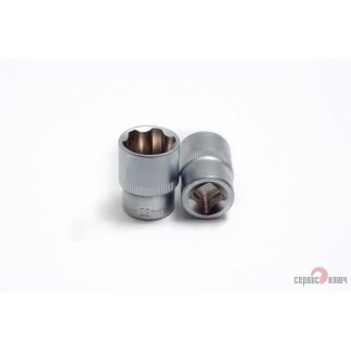 Головка торцевая 22 1/2&quot; 6гр СЕРВИС КЛЮЧ фото