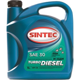Масло моторное SINTEC TURBO DIESEL М-10ДМ 5л фото