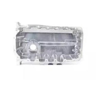 Поддон картера двигателя алюминиевый с отверстием под датчик фото