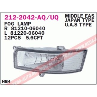 Фара противотуманная левая фото