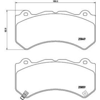 Колодки тормозные дисковые перед фото