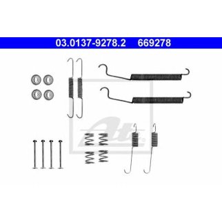 К-кт установочный задних колодок ATE 03.0137-9278.2 фото