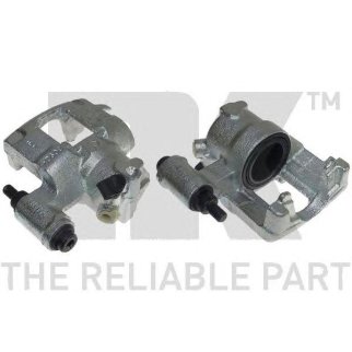 Суппорт тормозной передний левый (однопоршневой) / FIAT 500,Panda,Punto,FORD Ka 93~ фото